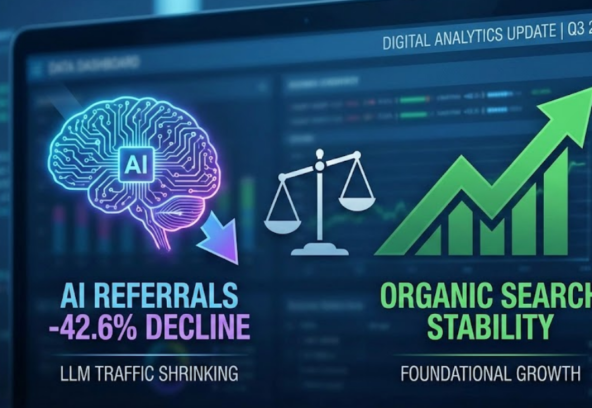 The LLM Traffic Bubble: Why Organic Search Remains Your Core Revenue Driver