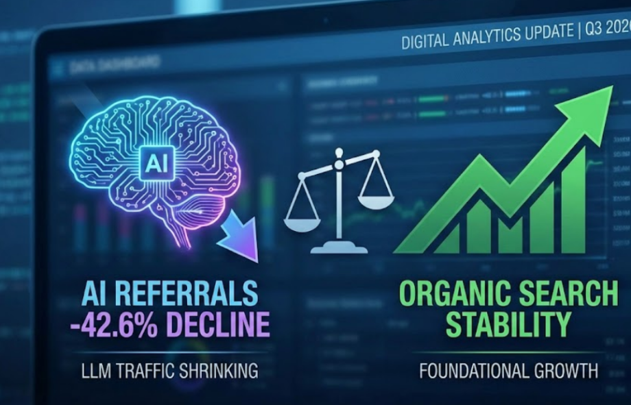The LLM Traffic Bubble: Why Organic Search Remains Your Core Revenue Driver