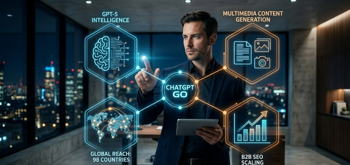 Strategic Implications of ChatGPT Go: Scaling B2B Content Operations
